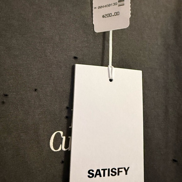 Satisfy Women's Charcoal Graphic Tee - Picture 4 of 9
